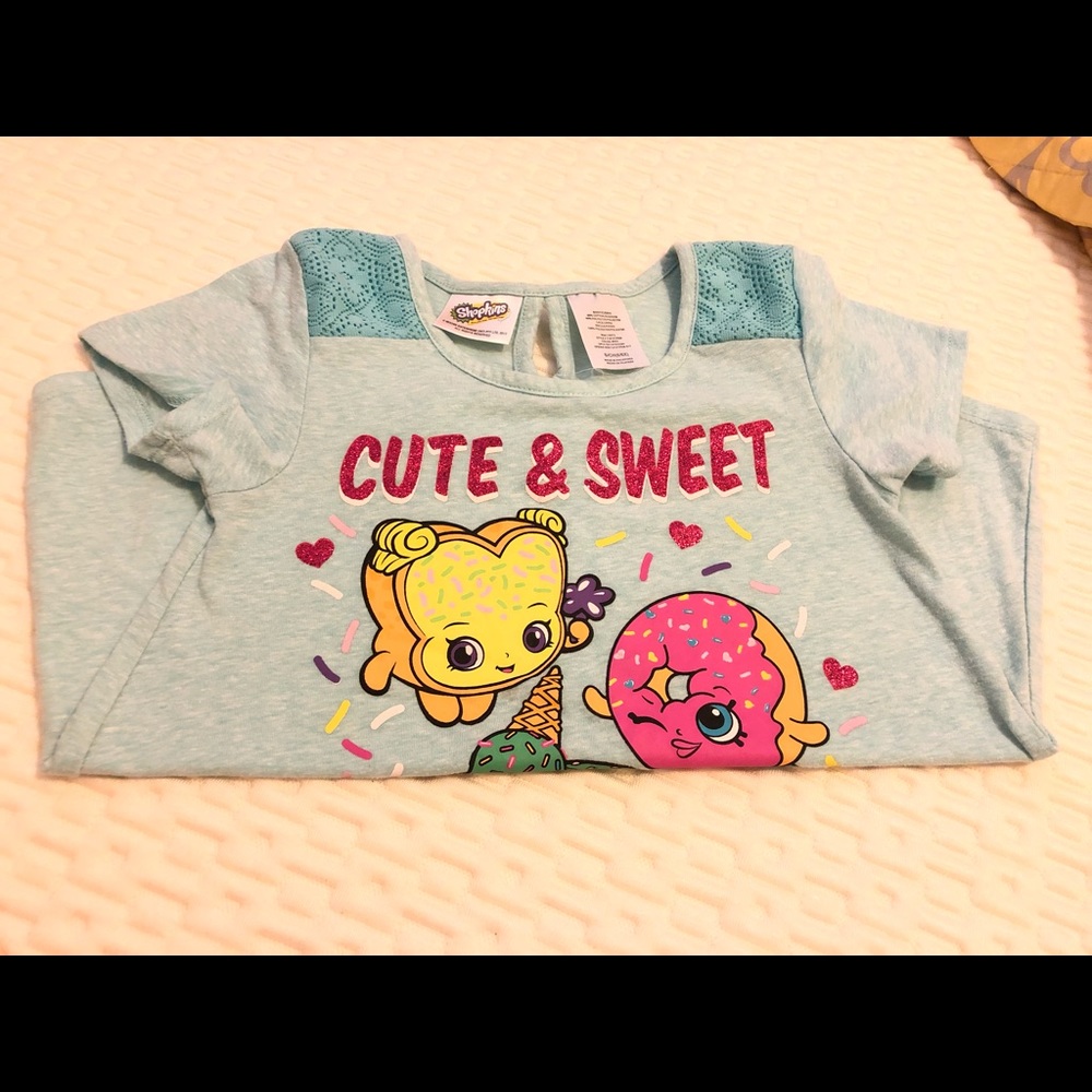 Shopkins Girls Top - size 6/6x